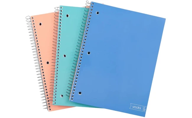 School & Uni Notebooks 3 Sub